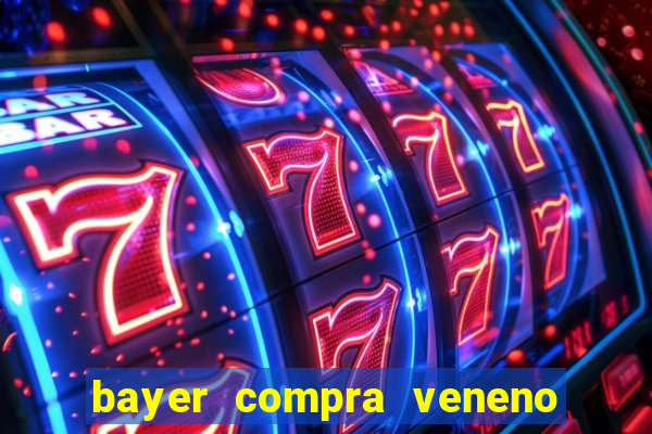 bayer compra veneno de cobra